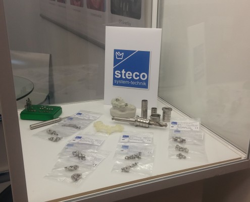 Steco at dentalwings booth (CMF Marelli)