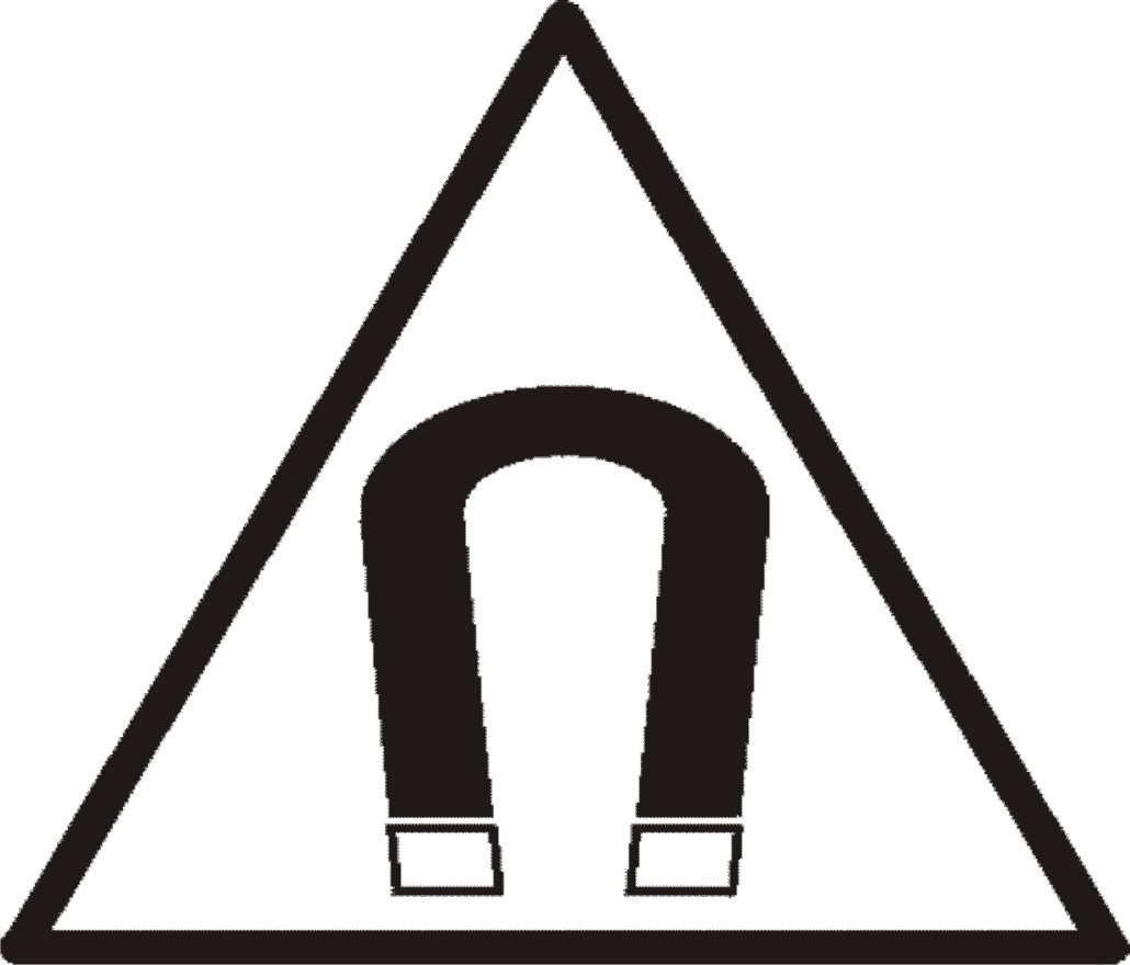 Magnetwarnung Symbol